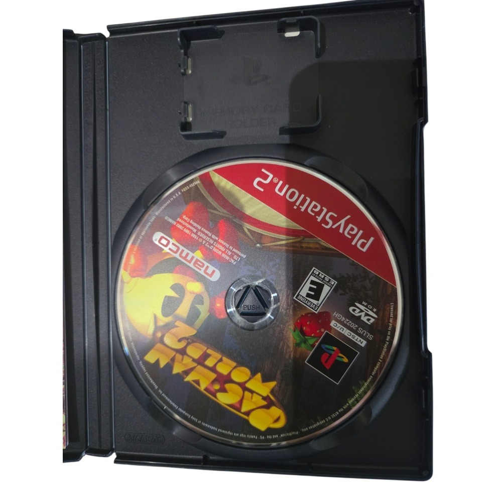 Pac-Man World 2 PS2 Black Label - CIB W/ Manual - PlayStation 2 - Picture 3 of 4